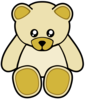 Yellow Cute Teddy Bear Image